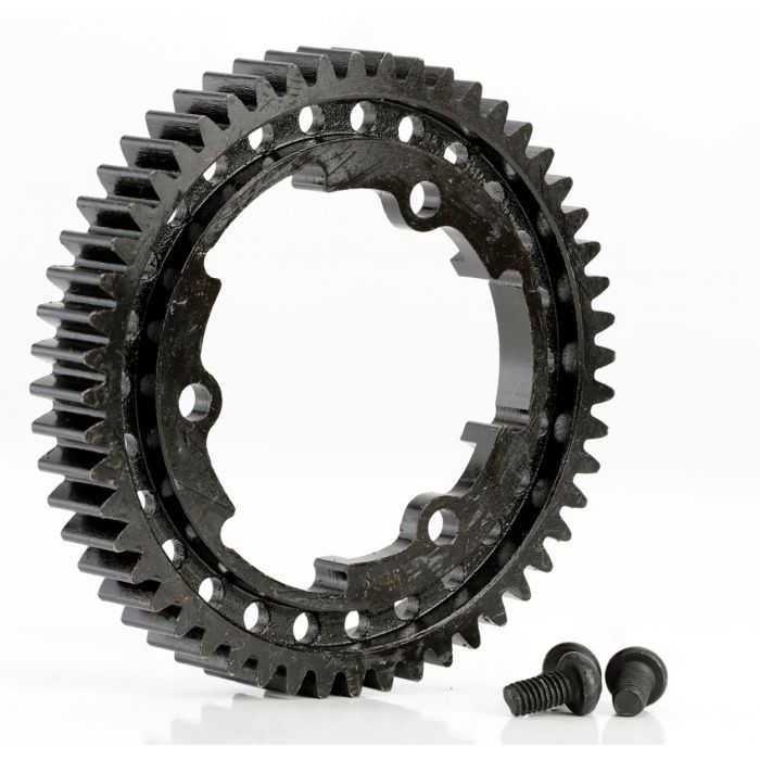 PHBTRX530 Power Hobby 54T Hardened Steel Mod 1 Spur Gear, for E-Revo / Maxx / X-Maxx / XO-1