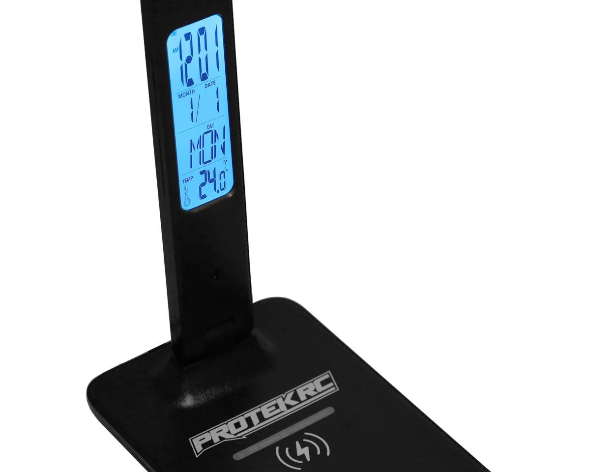 PTK8298 Protek R/C Multifunction LED Pit Light (w/ Wirelesss Charge, Clock, Date & Temp)