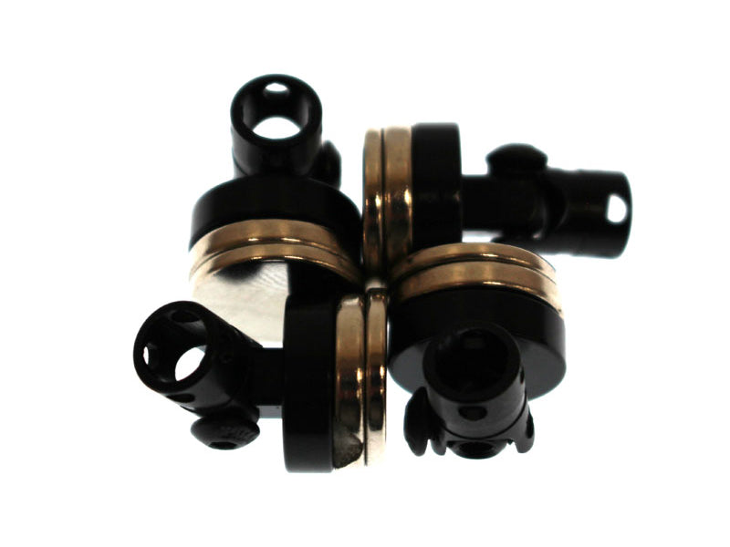 RCE1033 Aluminum Magnetic Body Mount Set for 1/10 Drift Cars (Existing Post Adapter) Black