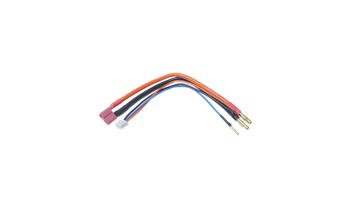 RCE1626 Battery Adapter: Female Deans to 4mm Bullets w/ 2S XH Balance Plug (150mm wire) |The RC Shop at Dr Dans
