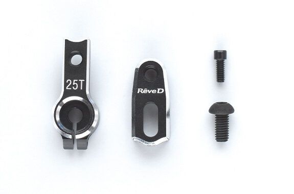 Reve D Aluminum Adjustable Servo Horn 25T SE Shiny Edge – RD-019-25