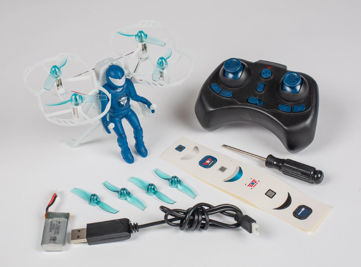 RGR4522 Rage R/C Jetpack Commander XL RTF, Blue