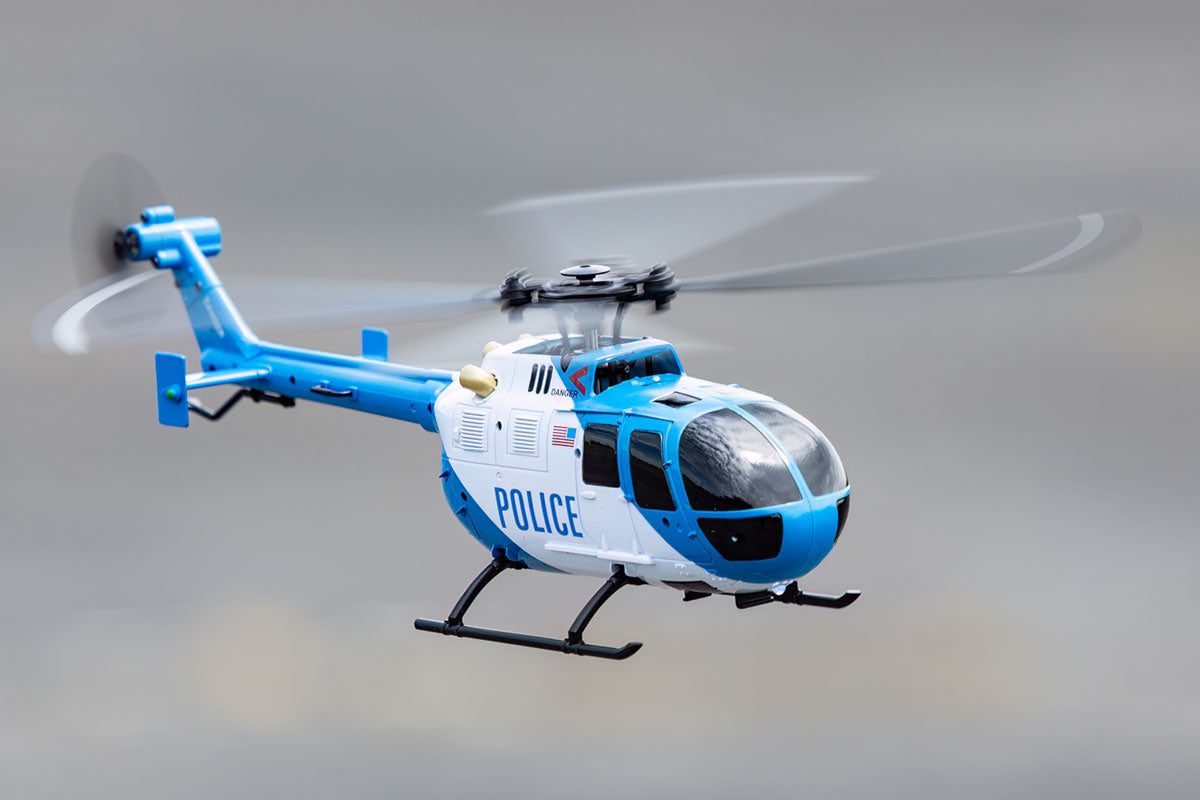 RGR6051 Hero-Copter, 4-Blade RTF Helicopter; Police