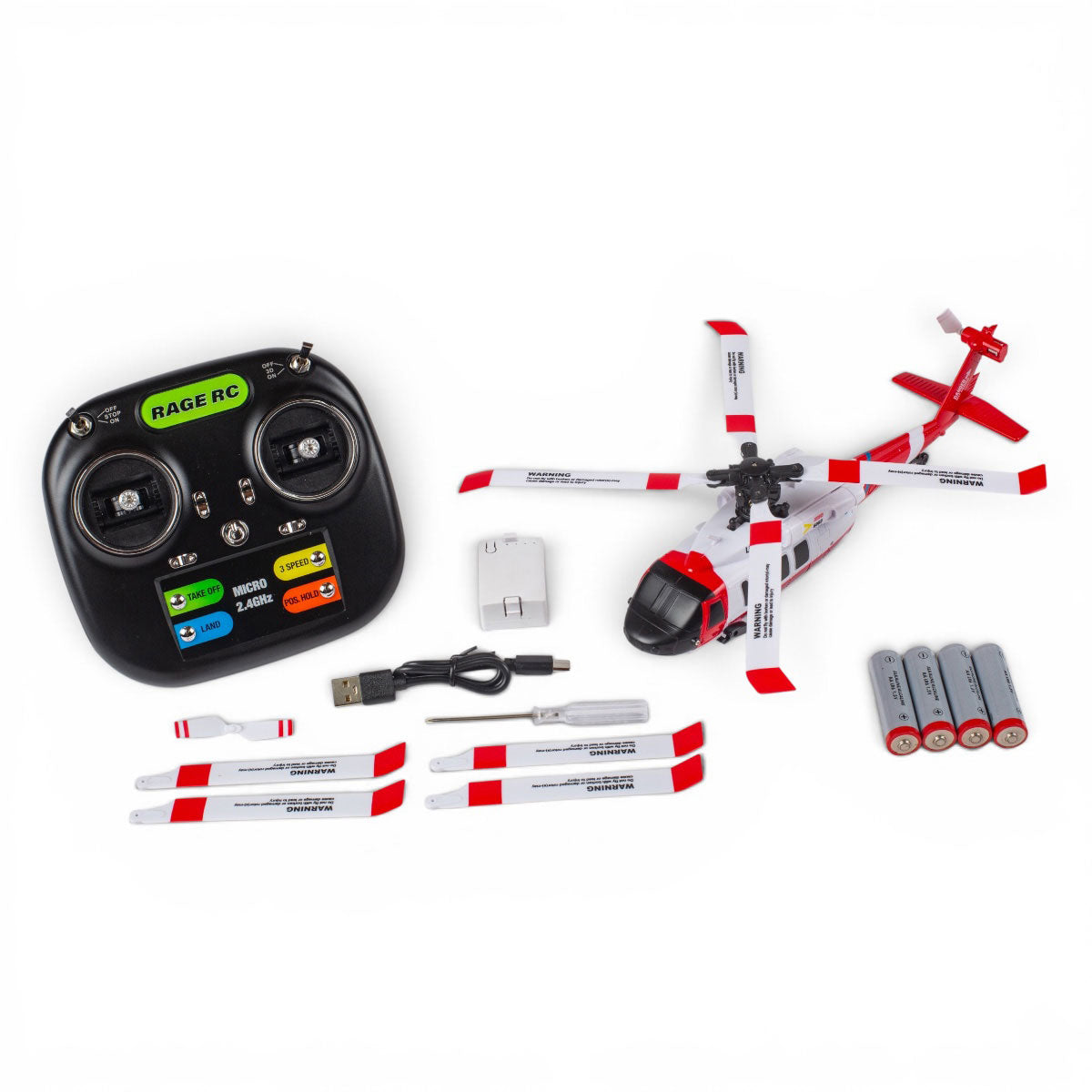 RGR6150 / RGR6151 Hero-Copter BL, 4-Blade Brushless RTF | The RC Shop at Dr Dans