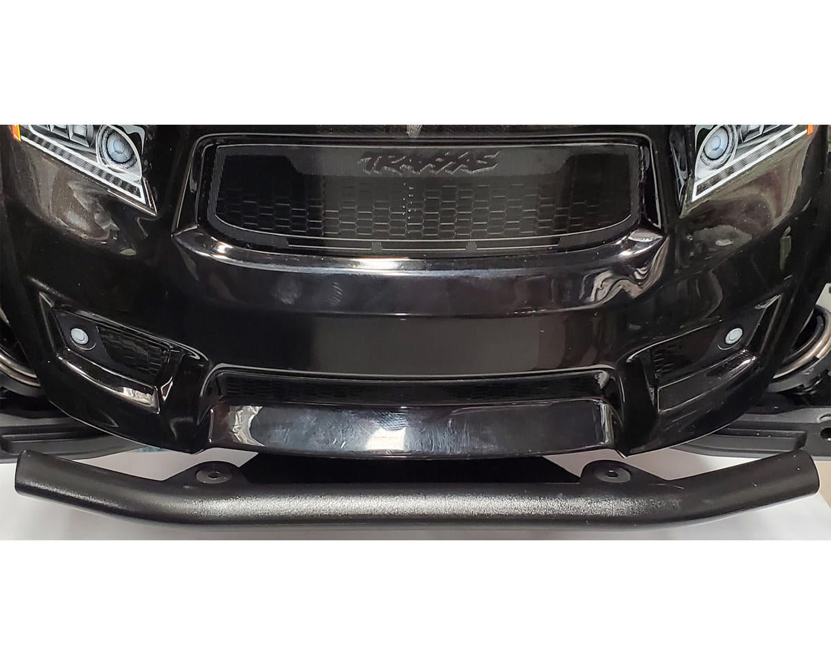 RPM Front Bumper & Skid Plate for Traxxas Sledge (Black) | RPM70982