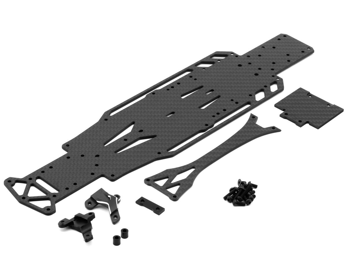 D1-CGS01 RDX CARBON MAIN CHASSIS & UPPER DECK SET - THE RC SHOP AT DRDANS
