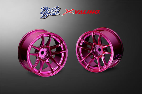 BB-RW-019 Buzz Break VALINO N820S Wheels 26mm (BB Chrome Pink / OFF+7) | The RC Shop at Dr Dans