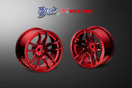 BB-RW-020 Buzz Break VALINO N820S Wheel 26mm (BB Chrome Red OFF+7)|THE RC SHOP AT DRDAN