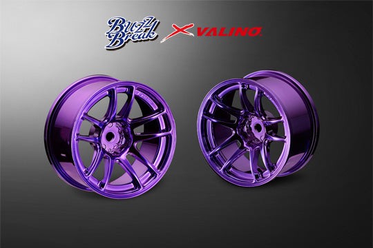 BB-RW-018 Buzz Break VALINO N820S Wheel 26mm (BB Chrome Purple/ OFF+7) | THE RC SHOP AT DRDAN