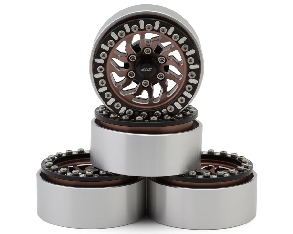SAMMCW19-6673 Samix Multi Crawlers "Angled Spoke" 1.9" Aluminum Adjustable Offset Beadlock Crawler Wheels (4) |The RC Shop at Dr Dans