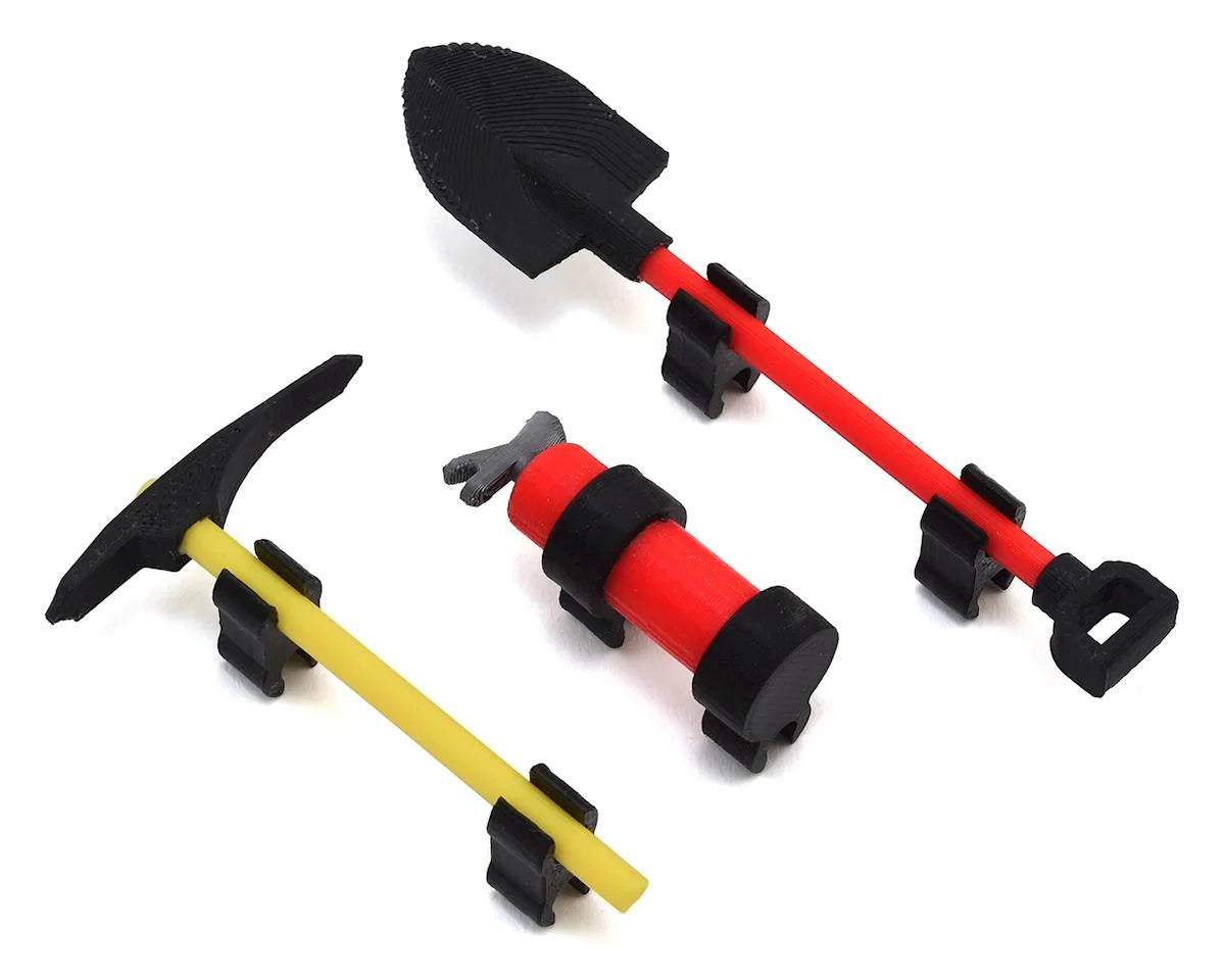 SBCMUL3 Scale By Chris SBC Multi-Pack Combo 3 includes the SBC Fire Extinguisher, shovel and pick | The Rc Shop at DrDans