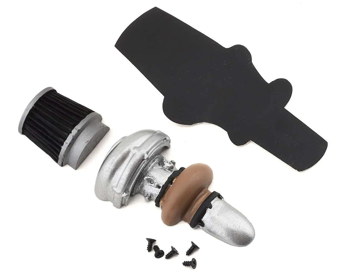 SDW-HTURCONE-BK Sideways RC Scale Drift Half Turbo w/Cone Filter (Black) | The RC Shop at Dr Dans