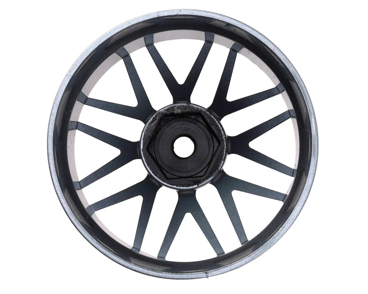 SDW-R2-GNM Sideways RC 1/10 R2 Multi-Spoke Nylon Drift Wheels (Gun Metal) (2) (6mm Offset) w/12mm Hex | The RC Shop at Dr Dans