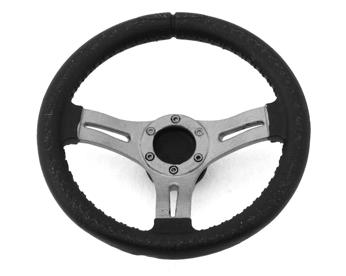 Sideways RC 1/10 Quick Release Drift Steering Wheel V2 (Miniature Scale Accessory)