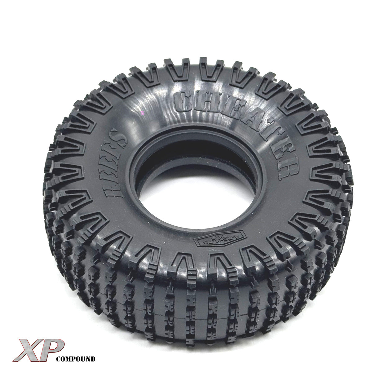 SEHREEFS248 Reef's RC Cheaters Tires 1.9 / 4.75" XP Pink Compound (2)