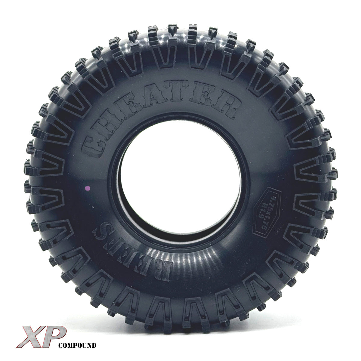 SEHREEFS248 Reef's RC Cheaters Tires 1.9 / 4.75" XP Pink Compound (2)