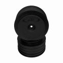DERPS4AB Black Speedline Plus SC Wheels for the Associated SC5M or SC10, +3mm (4pcs)
