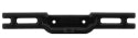 RPM73992 Rear Bumpers, Black: 1/16 ERV