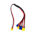 RCE1688 4-Function Charge Adapter: Female XT60 to Male XT60, XT90, EC3, EC5