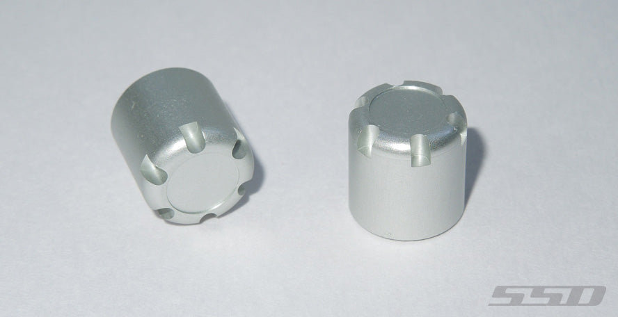 SSD00253 SSD RC Scale Hubs (Silver) (2)