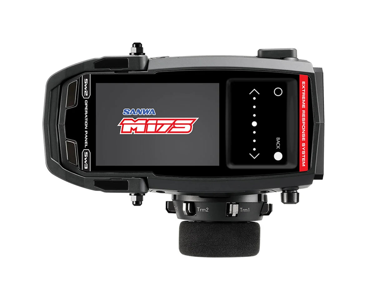 SNW101A32971A Sanwa/Airtronics M17S FH5/FH5U 4-Channel 2.4GHz Radio System w/RX-493i Receiver