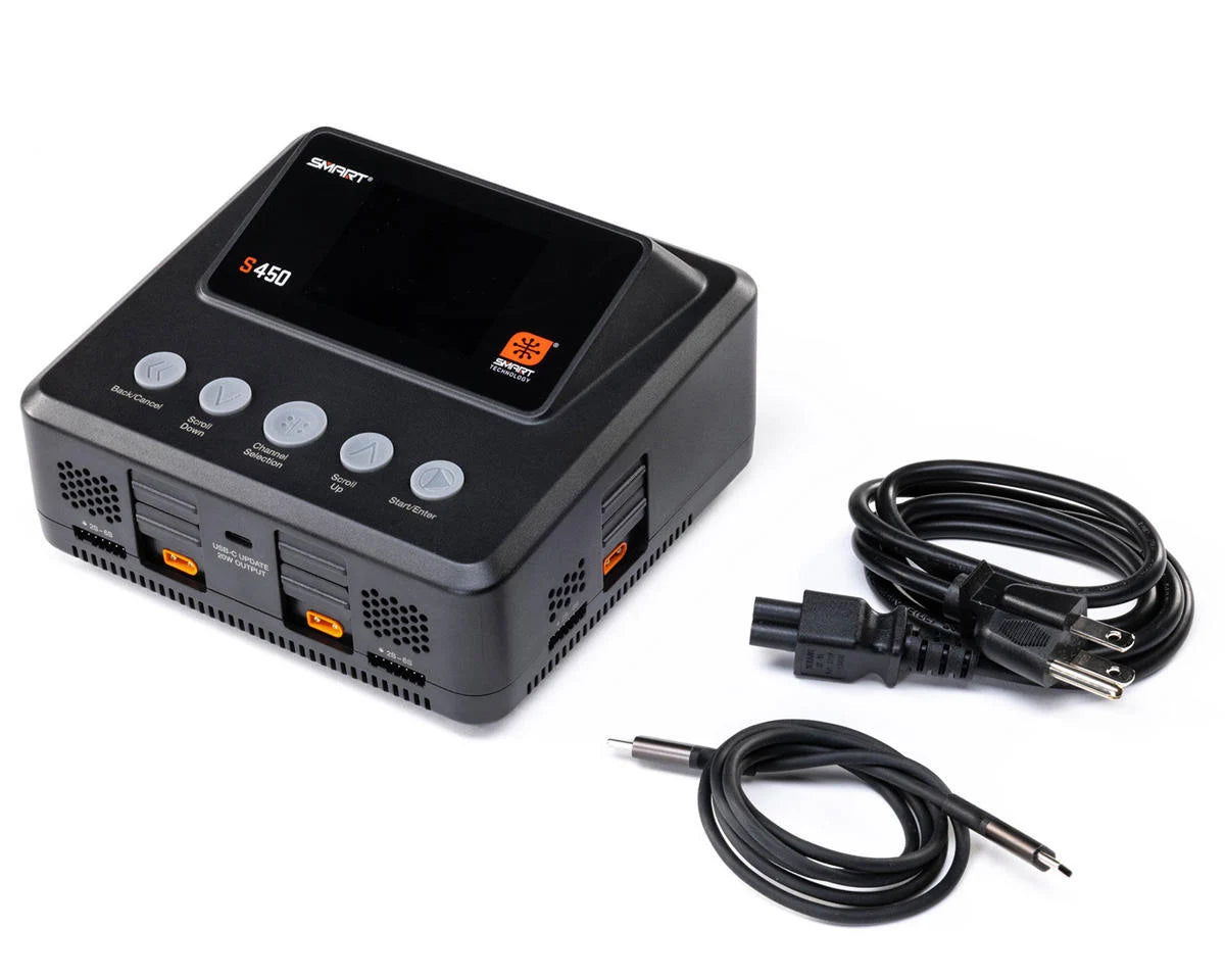 SPMXC3040 Spektrum RC S450 G2 Quad Smart LiPo Battery Charger (6S/10A/DC-400W/AC-200W) | The RC Shop at Dr Dans
