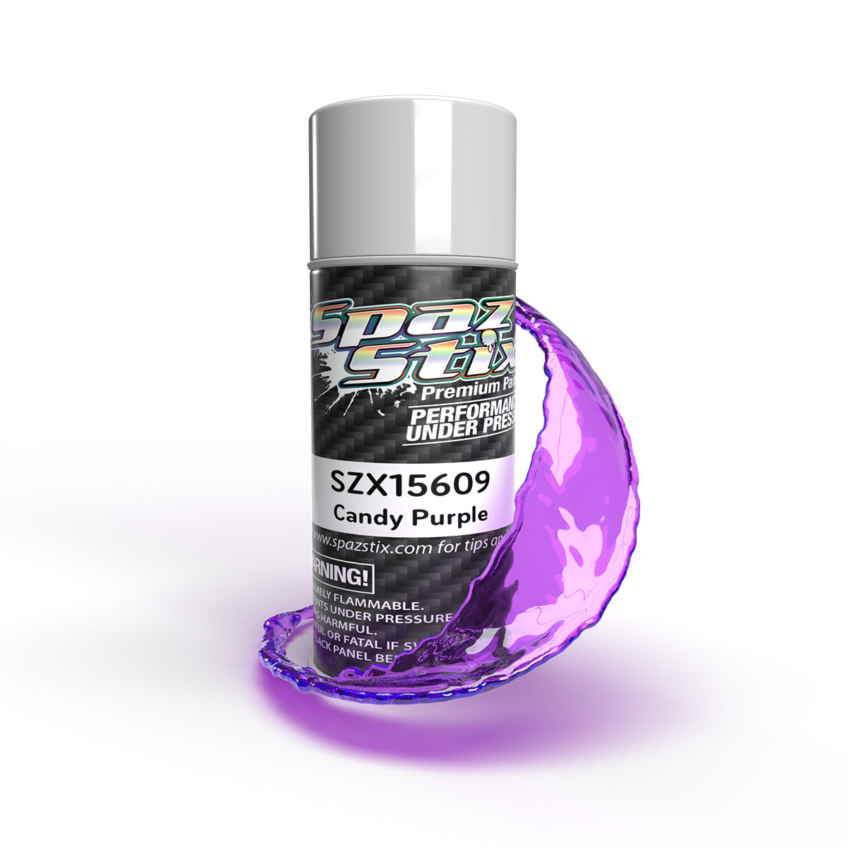 SZX15609 Candy Purple Aerosol Paint, 3.5oz Can | The RC Shop at Dr Dans