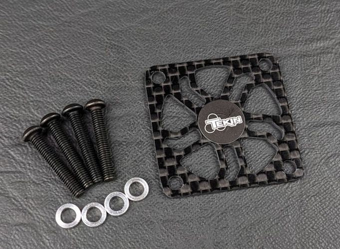 TEKTT3863 Fan Cover 30mm Graphite | The RC Shop at Dr Dans