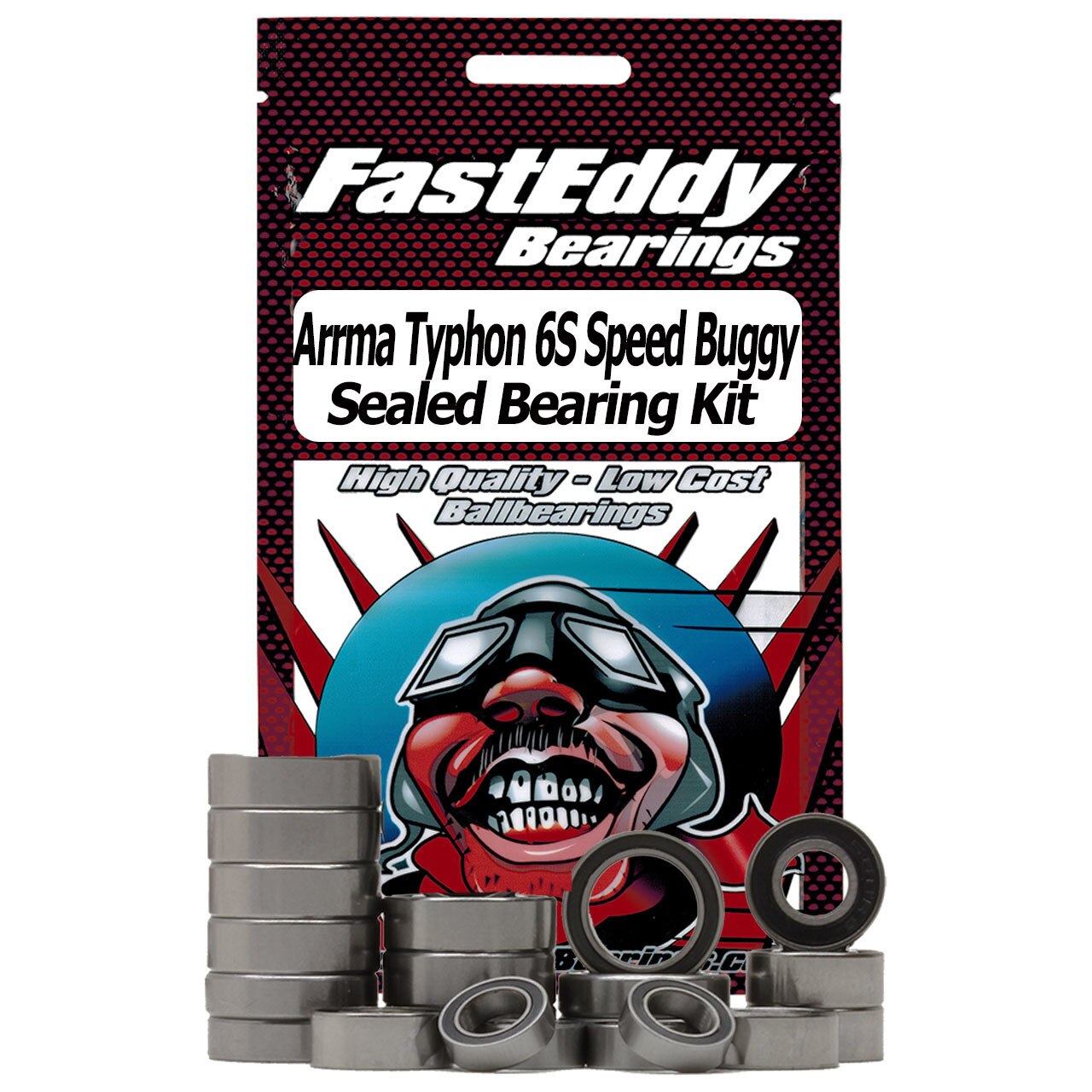 TFE1373 Team FastEddy Arrma Typhon 6S Speed Buggy Sealed Bearing Kit