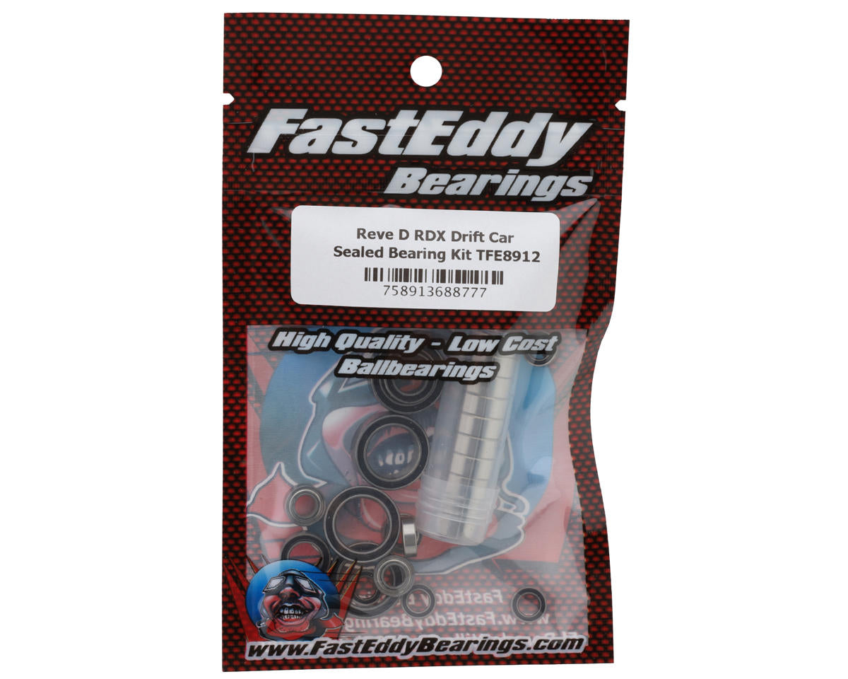 FastEddy Sealed Ball Bearing Kit for Reve D RDX Drift Car – TFE8912
