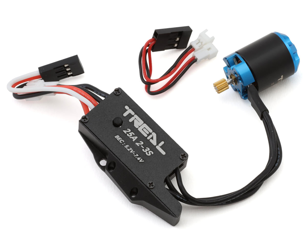Treal Hobby TH30 Bluetooth Brushless ESC + 3500KV Outrunner Motor Combo for Axial SCX30 – TLHTSCX30-96
