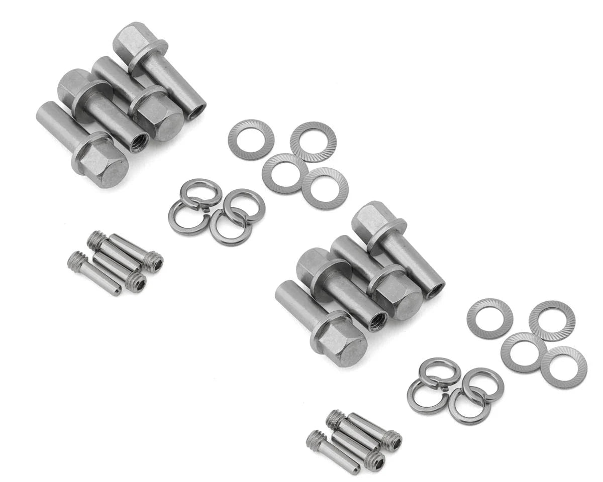 TLHTTRX4-49 Treal Hobby Brass Extended Wheel Hub Hardware for Traxxas TRX-4 (+15mm) | The RC Shop at Dr Dans