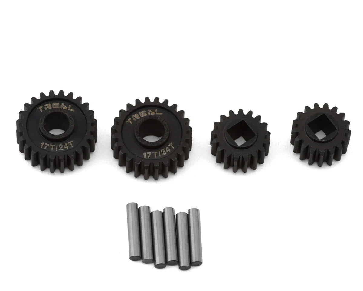 TLHTUTB18-36 Treal Hobby Axial UTB18 Hardened Steel Overdrive Portal Gears (17T/24T) (21% Overdrive) | The RC Shop AT Dr Dans