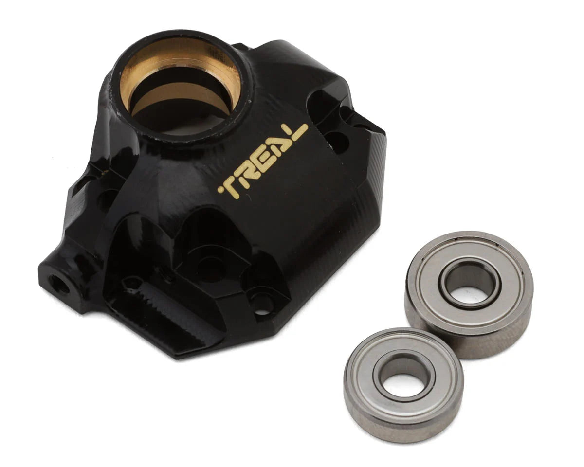 TLHVPH10-08 Treal Hobby Vanquish H10 Optic Brass Front Differential Output Housing Cover (57g) |The RC Shop at Dr Dans