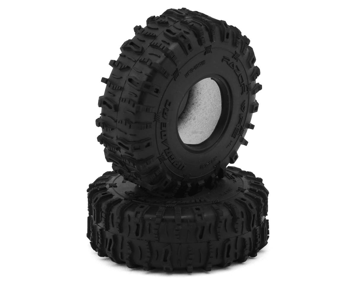 UPG-10018 UpGrade RC Micro Razor Wire XL 1.0" Class 2 Micro Crawler Tires (2) (64mm OD) (Super Soft) | The RC Shop at Dr Dans