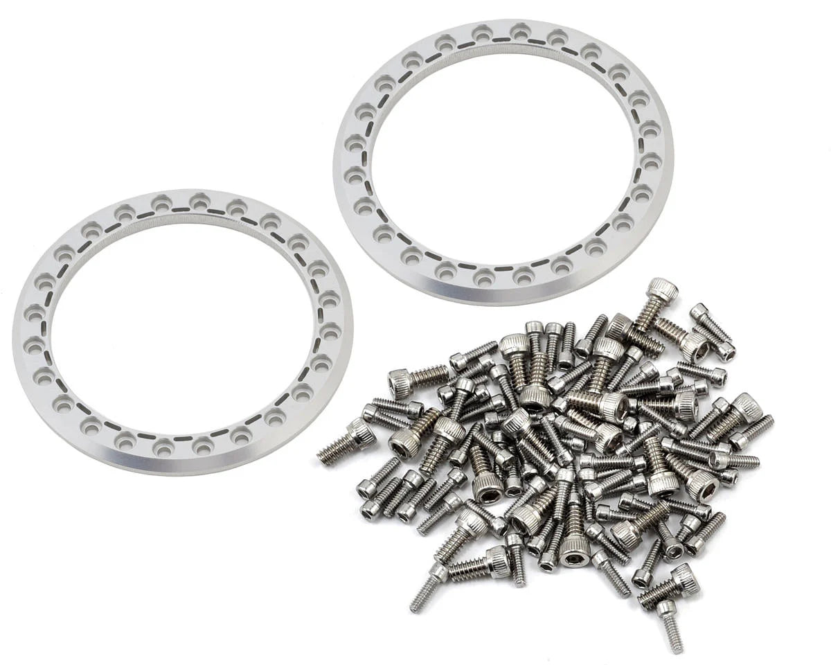 VPS08151 Vanquish Products Battle Born Wheels Sierra 2.2 Beadlock Crawler Wheels (Clear) (2) | The RC Shop at Dr Dans