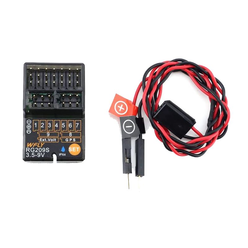 WFLRG209S RG209S 9-Channel 2.4GHz Receiver - THE RC SHOP AT DR DANS