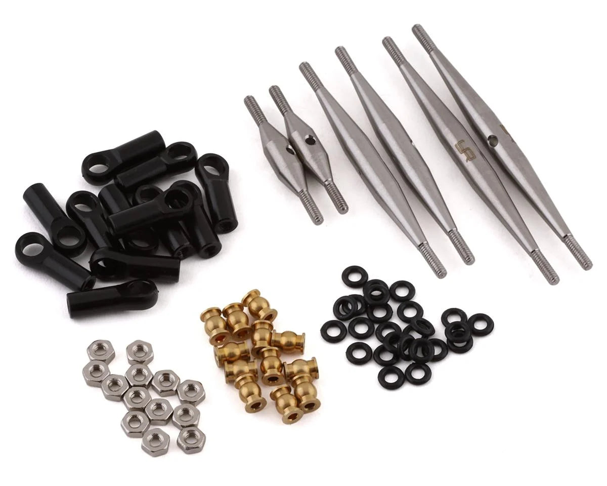 Yeah Racing SCX24 Deadbolt 133.5mm Steel Link Set – YEA-AXSC-042