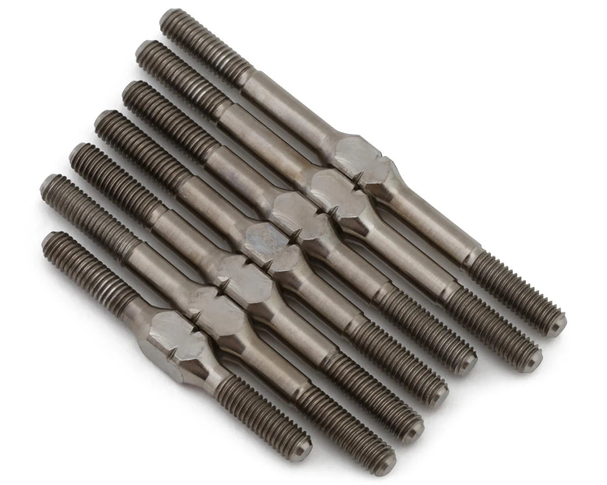 YEA-YKDF-020SV Yeah Racing Yokomo Super Dog Fighter Works '91 Titanium Turnbuckle Set |The RC Shop at Dr Dans