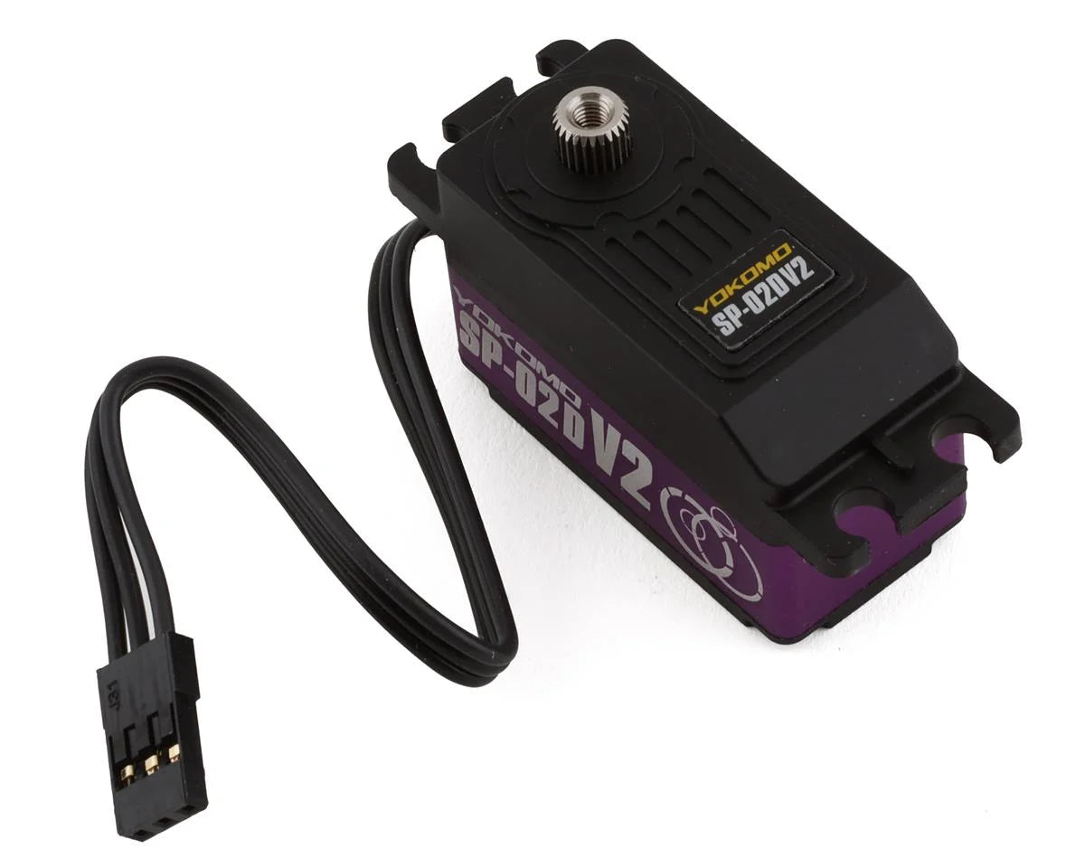 YOKSP-02DV2A Yokomo SP-02D V2 RWD Digital Low Profile Drift Servo (Black)