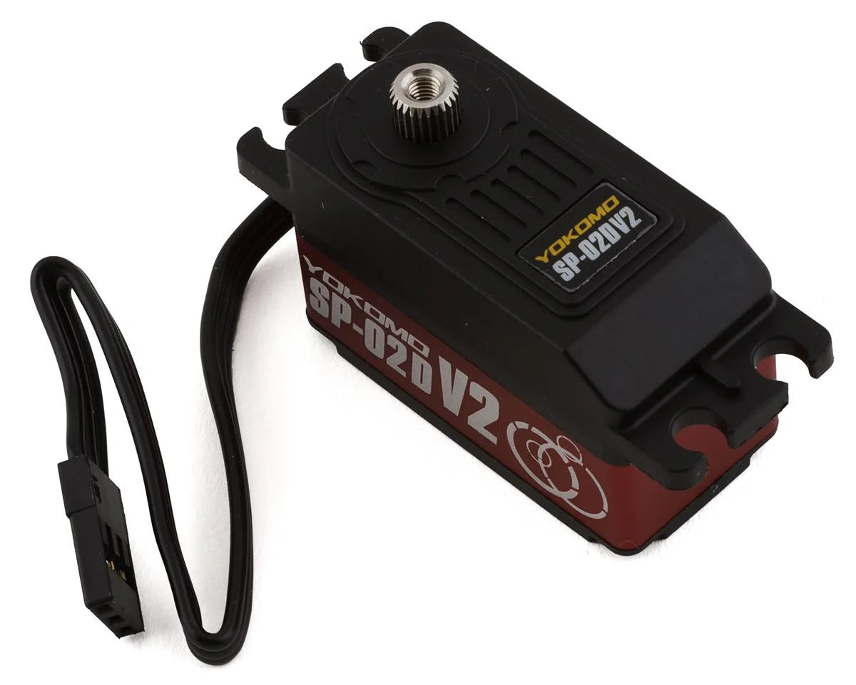 YOKSP-02DV2A Yokomo SP-02D V2 RWD Digital Low Profile Drift Servo (Black)
