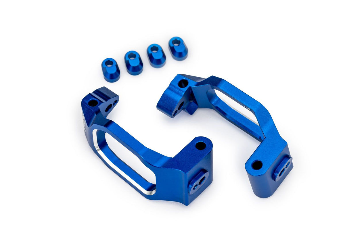 Traxxas Aluminum Caster Blocks / C-Hubs for Maxx & Maxx Slash – Blue / Gray / Green / Orange / Red