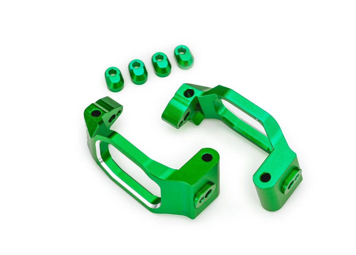 Traxxas Aluminum Caster Blocks / C-Hubs for Maxx & Maxx Slash – Blue / Gray / Green / Orange / Red