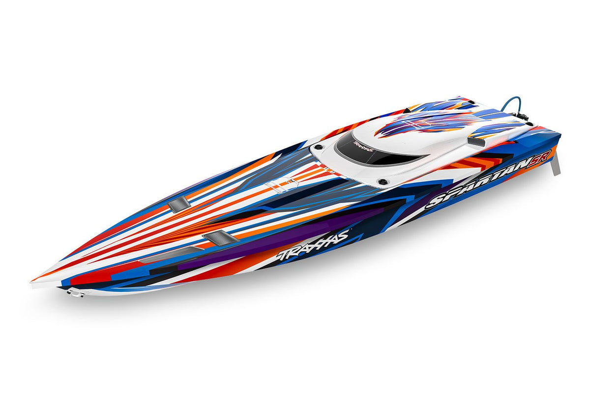 Traxxas Spartan SR VXL-6S Brushless 36" Race Boat w/ TSM & Self-Righting | 103076-4