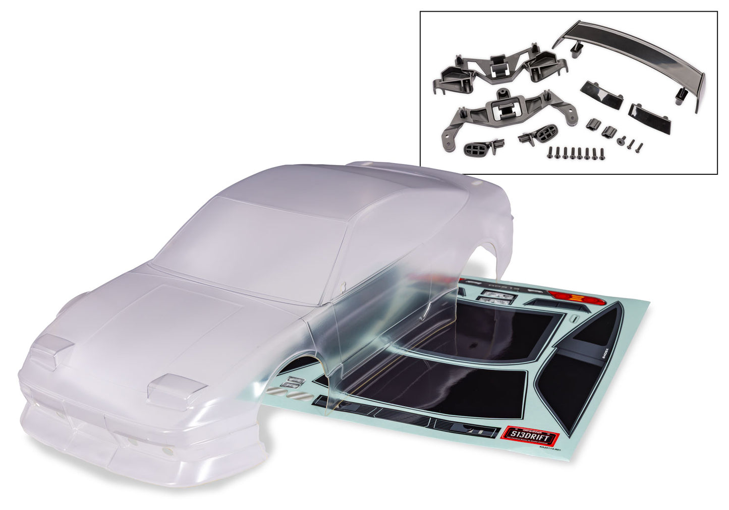 10515  4-Tec Drift Nissan 240SX Body    | The RC Shop at Dr Dans