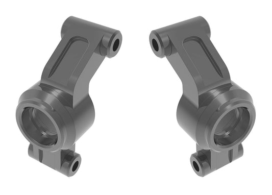 10751-GRAY STUB AXLE CARRIERS ALUM GRAY  | The RC Shop at Dr Dans