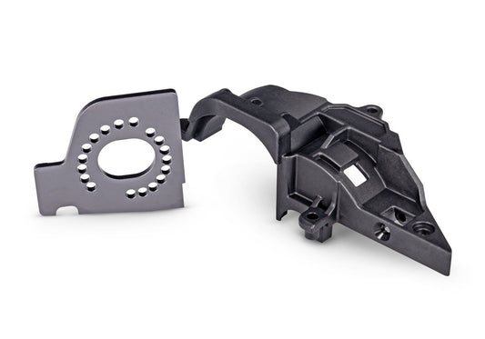 10796R     Gray Aluminum Motor Plate and Gear Cover    | The RC Shop at Dr Dans