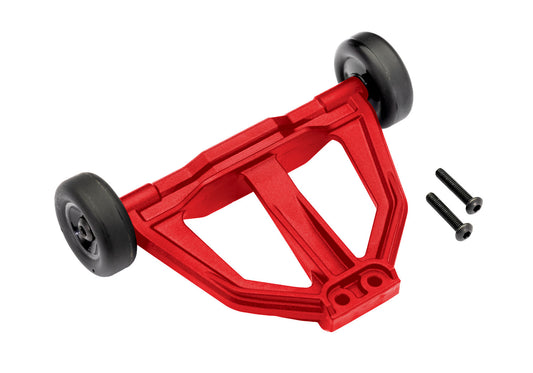 10776-RED WHEELIE BAR