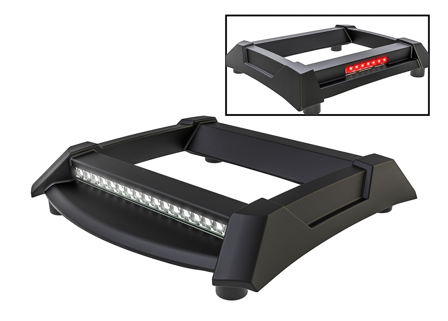 10796 SKID PLATE ROOF WITH LED mini maxx