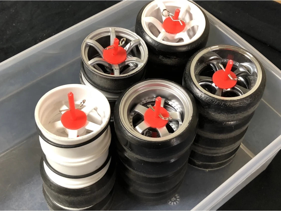 1130V4U-PU      Tire Sticks Wheel and Rim Holder (5 Pack) PURPLE [Eagle]     | The RC Shop at Dr Dans